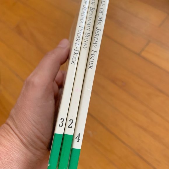 3 Beatrix Potter Books Jemima PuddleDuck, Jeremy Fisher, Benjamin Bunny - Picture 7 of 7